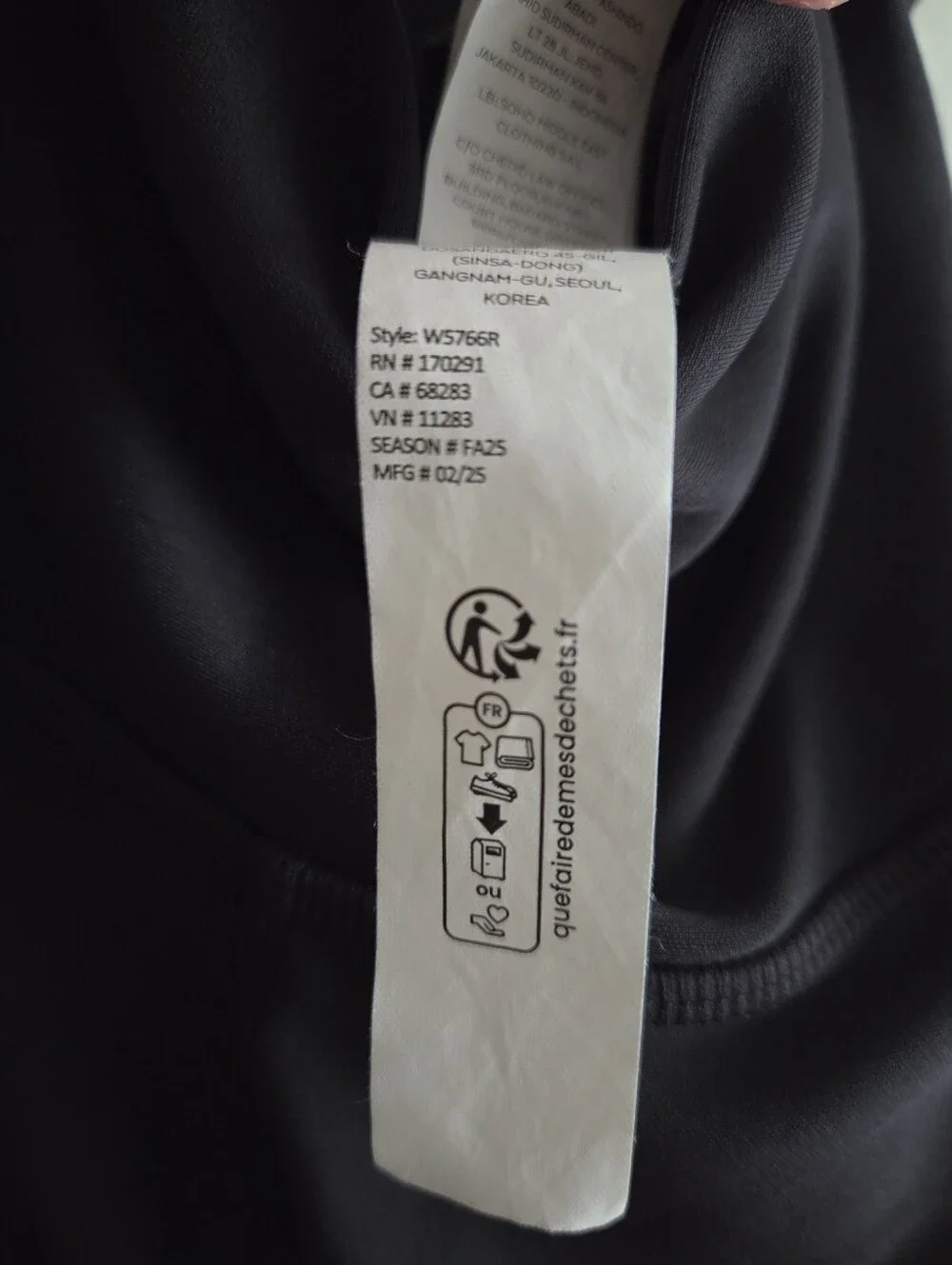 Alo Yoga Black High Waist Airlift Leggings 7/8